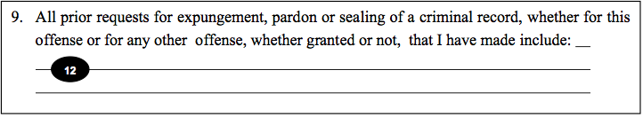 Minnesota expungement petition #12